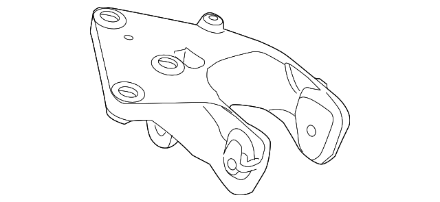 Engine Bracket 7B0-199-262-E - View 3