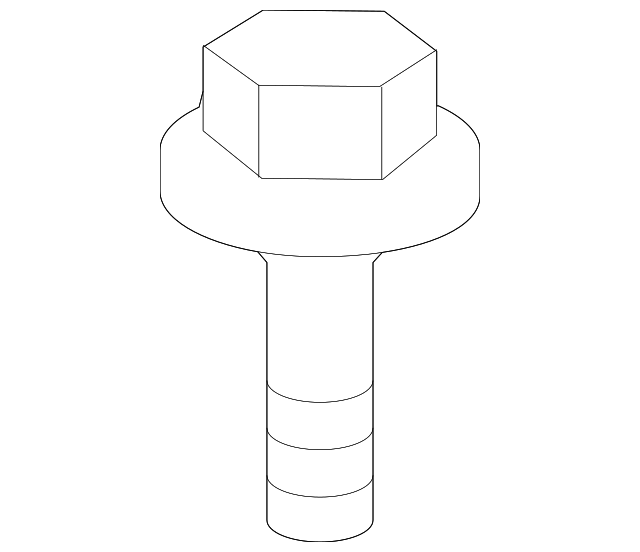 Trans Support Mount Bolt WHT-004-366 - View 21