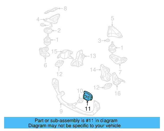 Stop 8D0-199-335-Q - View 8