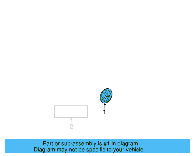 Emblem 5K0-853-630-B-ULM - View 33