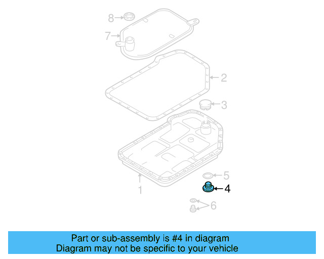 Drain Plug 01V-321-376 - View 10