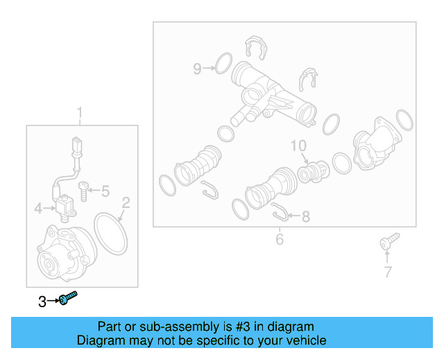 Upper Coupling Retainer Spring 1J0-121-142 - View 28