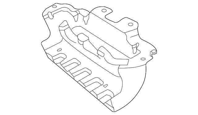 Support Brace 1EA-825-921-C - View 2