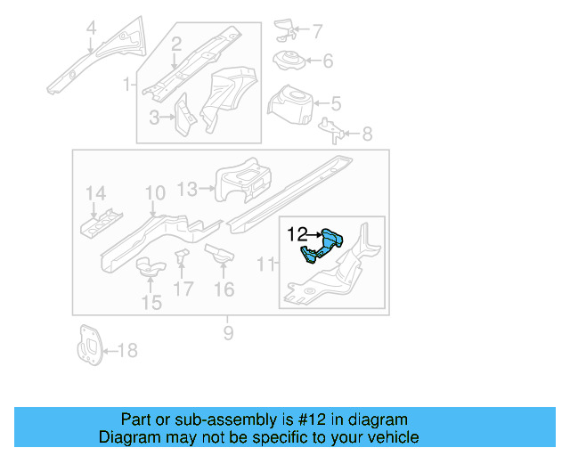 Trans Mount Bracket 1K0-810-811 - View 34