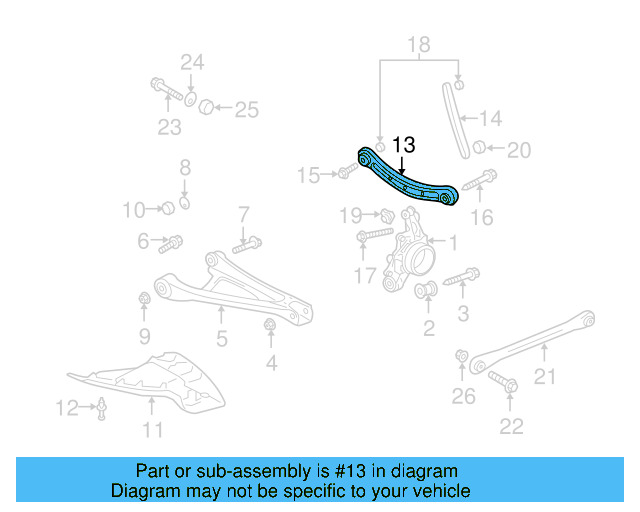 Ft Upper Control Arm 7L0-505-323-A