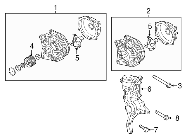 Alternator 06K-903-024-C - View 5