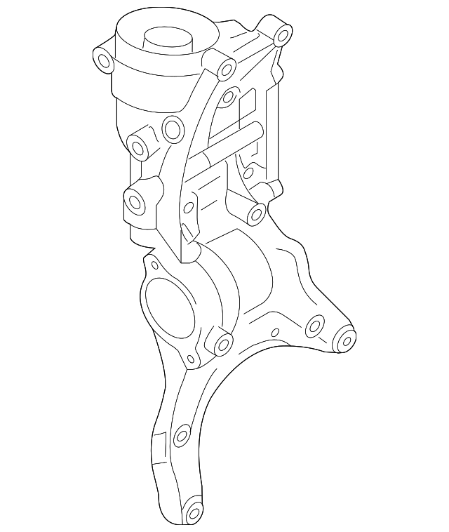 Alternator Bracket 06L-903-143-A - View 3