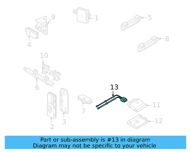 Lock Sensor 11A-962-253 - View 3