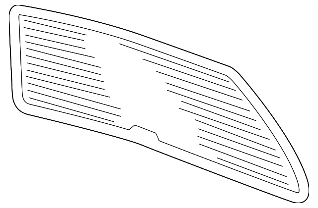 Back Glass 3AE-845-051-C-NVB