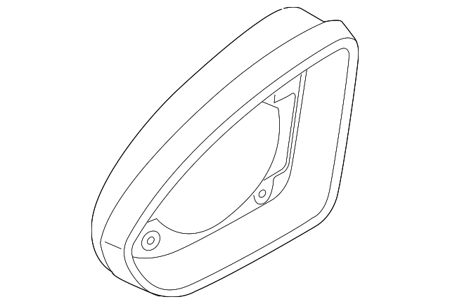 Glass Holder 5G0-857-601-A-9B9 - View 2