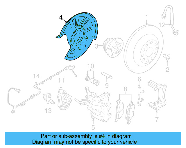 Hub Assembly 3QF-501-611-C - View 4