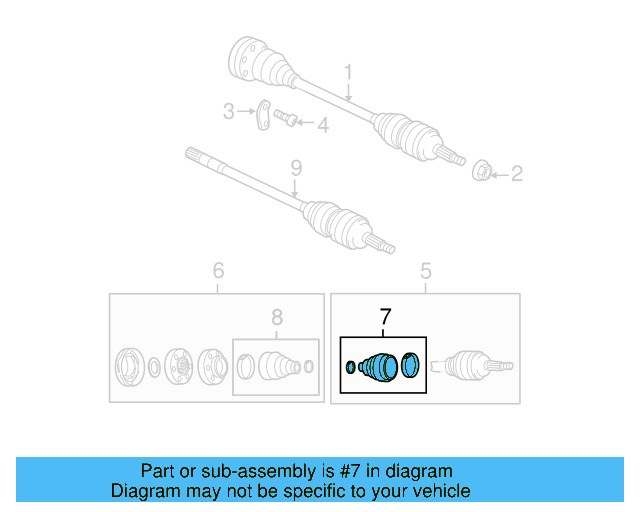 Outer Boot 7L6-498-203 - View 11