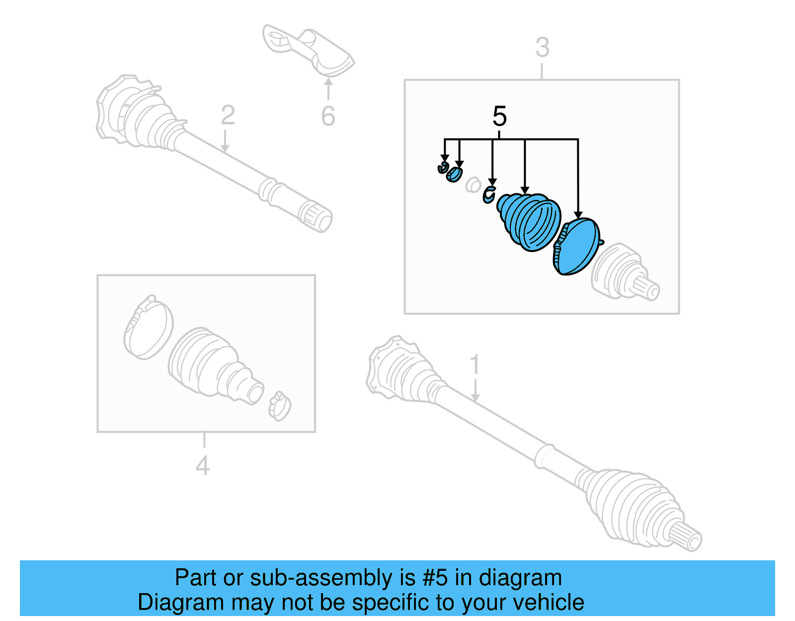 Outer Boot 4A0-498-203-C - View 6