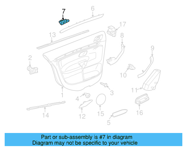 Trim Molding Clip 4A0-853-107 - View 64