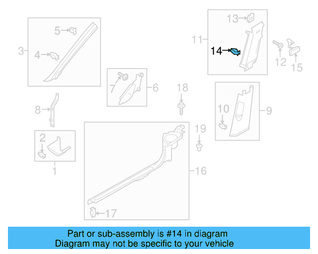 Body B 4A0-867-276-A - View 16