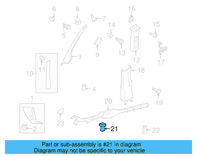Body B 4A0-867-276-A - View 20