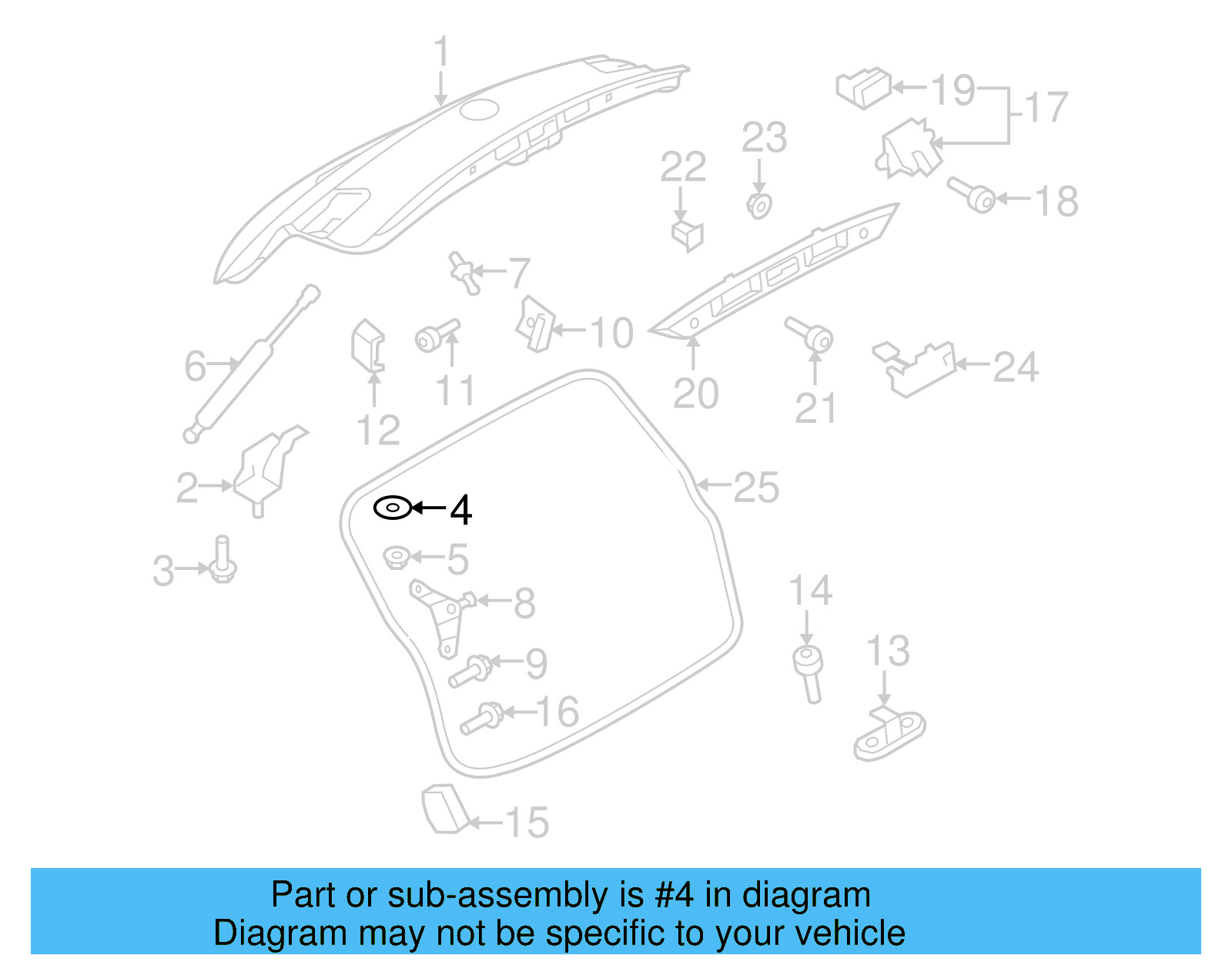 Hinge Washer 4A9-827-341-A - View 4