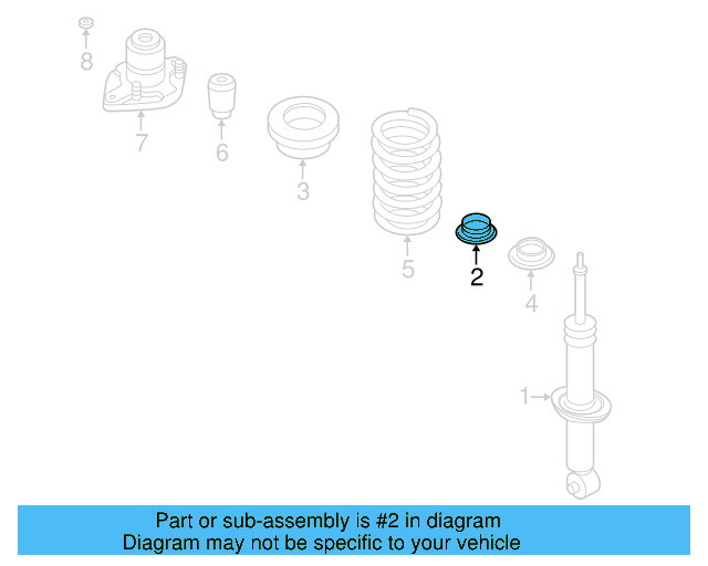 Spring Seat 4B0-512-149