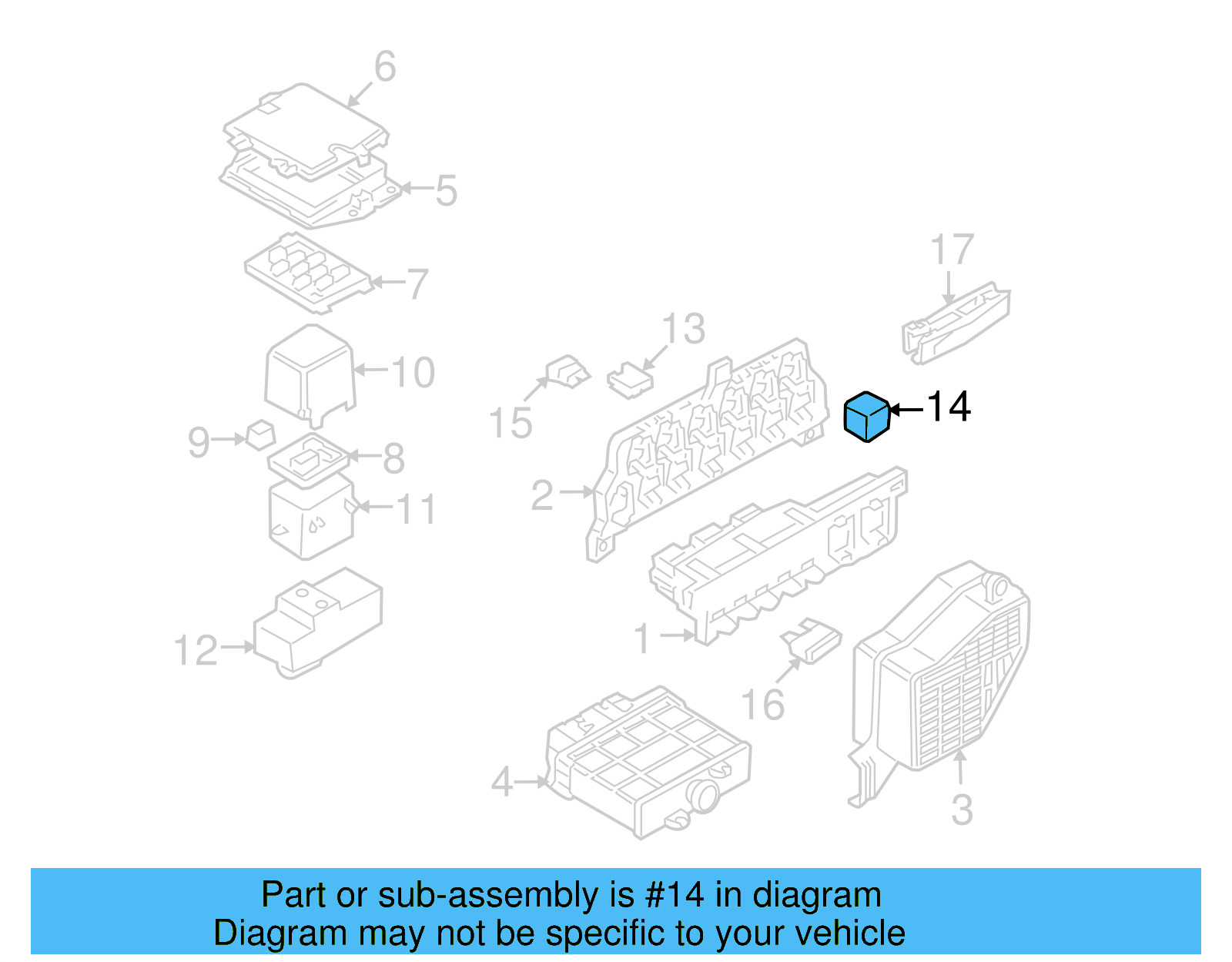 Glow Plug Relay 1J0-906-381-A - View 16