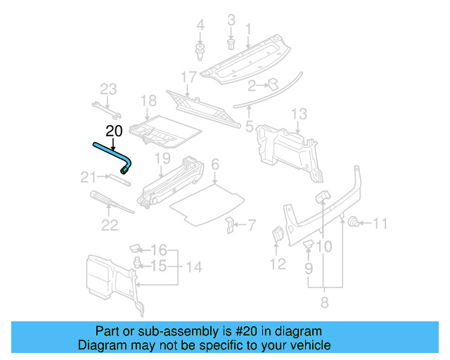 Lug Wrench 4D0-012-219-A - View 32
