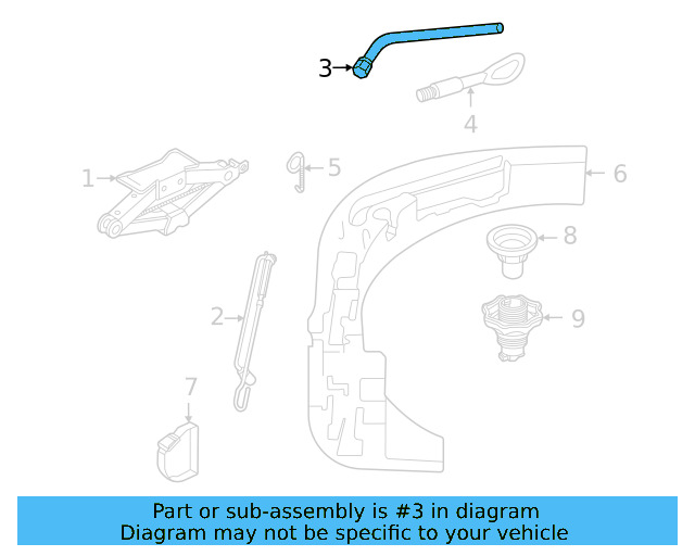 Lug Wrench 4D0-012-219-A - View 35