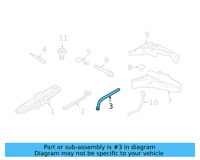 Lug Wrench 4D0-012-219-A - View 93