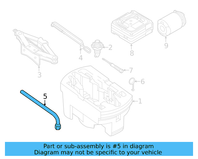 Lug Wrench 4D0-012-219-A - View 39