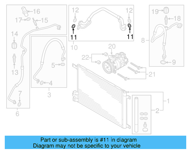 Front AC Line O 4D0-260-749-B - View 27
