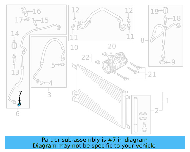 Front AC Line O 4D0-260-749-B - View 70