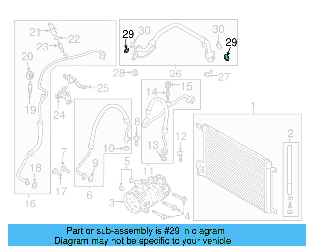 Front AC Line O 4D0-260-749-B - View 31