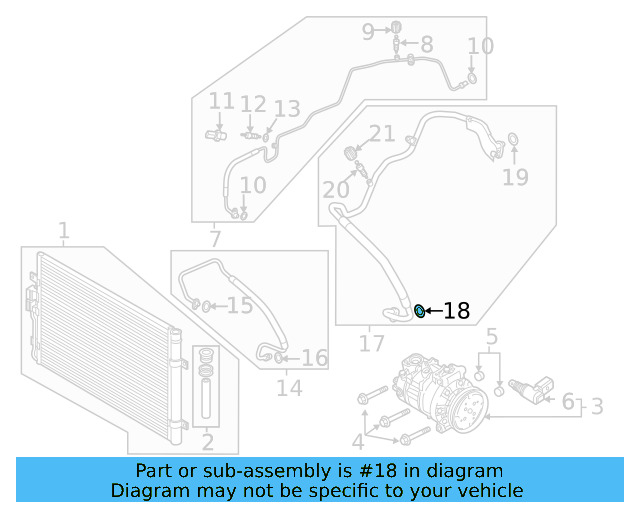 A/C Refrigerant Line O 4E0-260-749-A - View 37