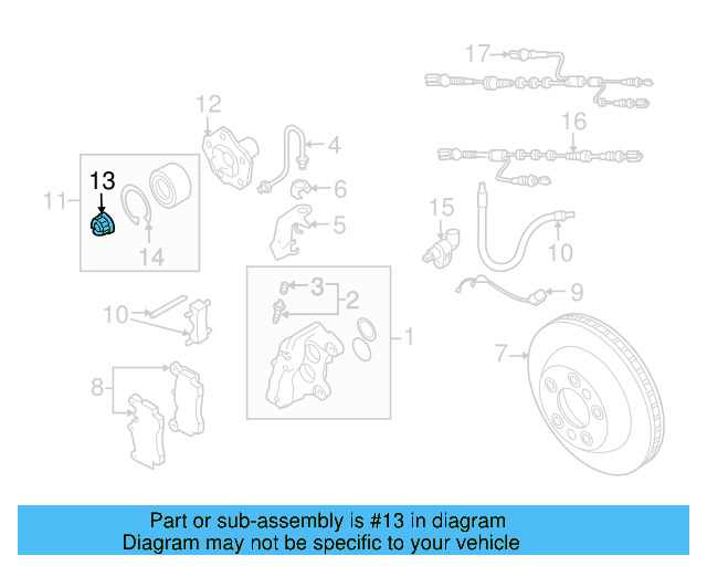 Brake Hydraulic Line Bracket 4D0-611-715-B - View 28