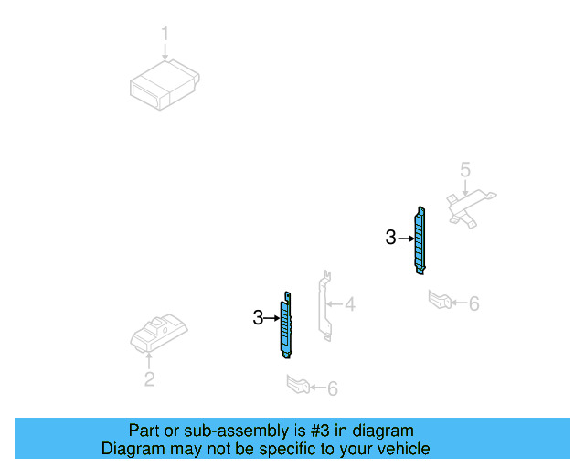 Tire Pressure Monitoring System (TPMS) Antenna 4D0-907-277 - View 2