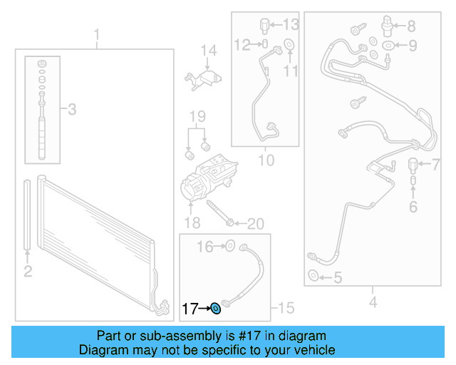 A/C Refrigerant Line O 4E0-260-749-A - View 88