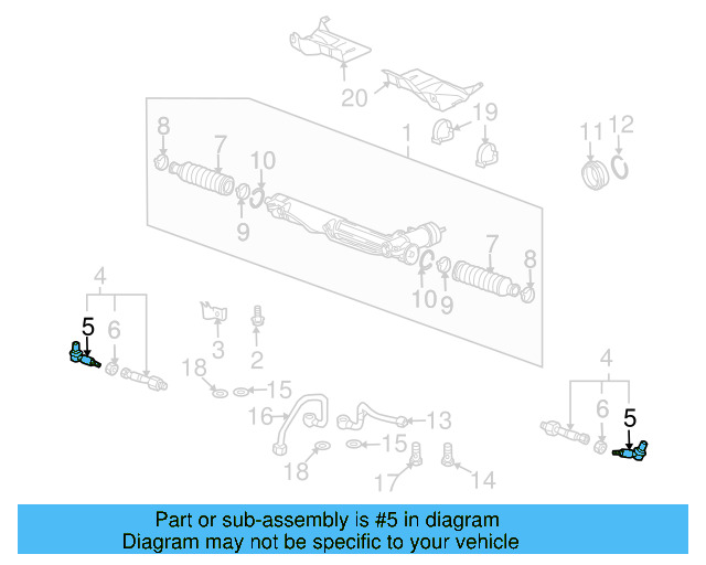 Outer Tie Rod 4E0-419-811-E - View 2