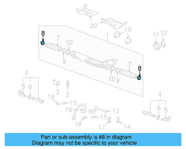 Boot Clamp 4E0-422-875 - View 2