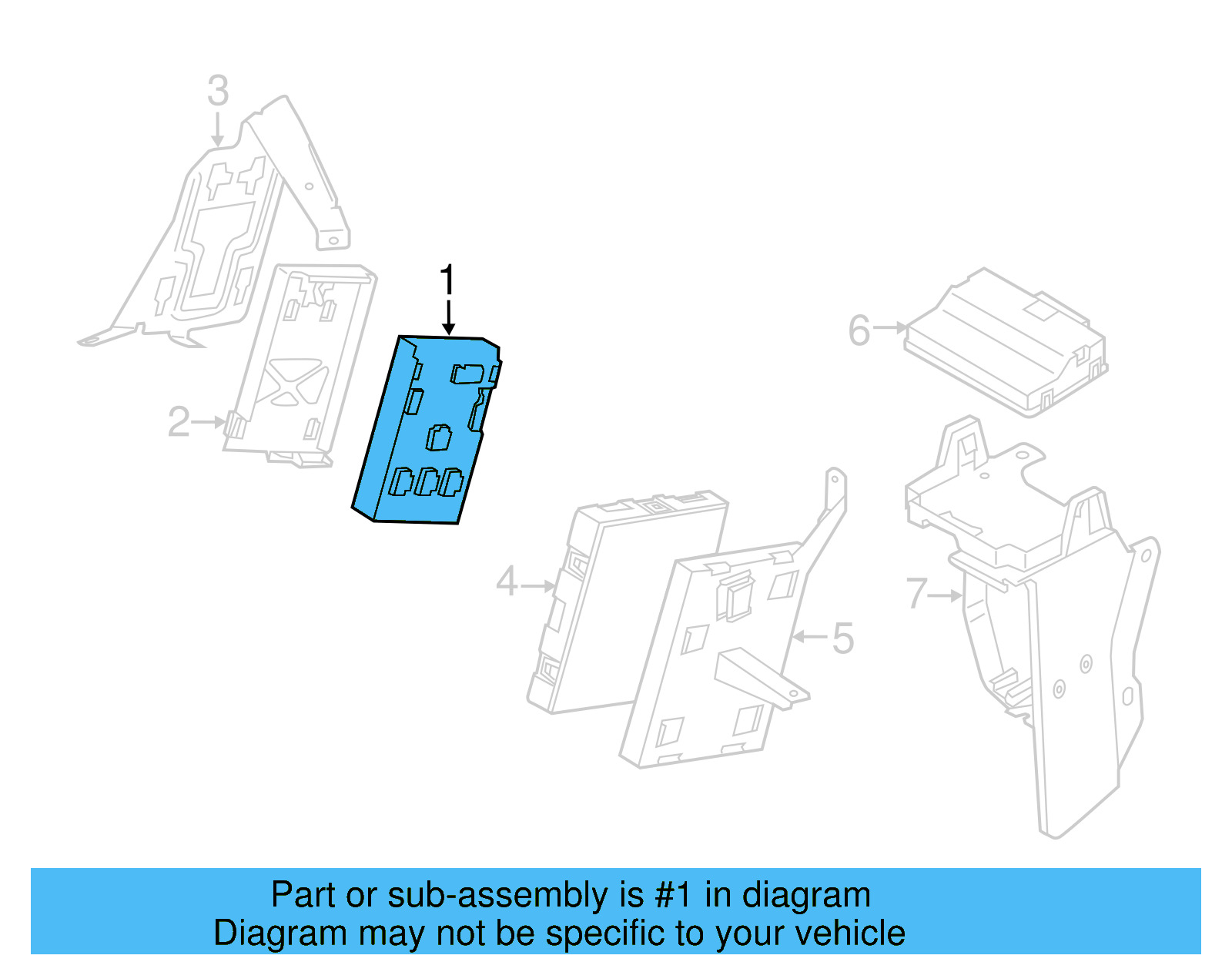 Control Module 4H0-907-063-DK-Z23