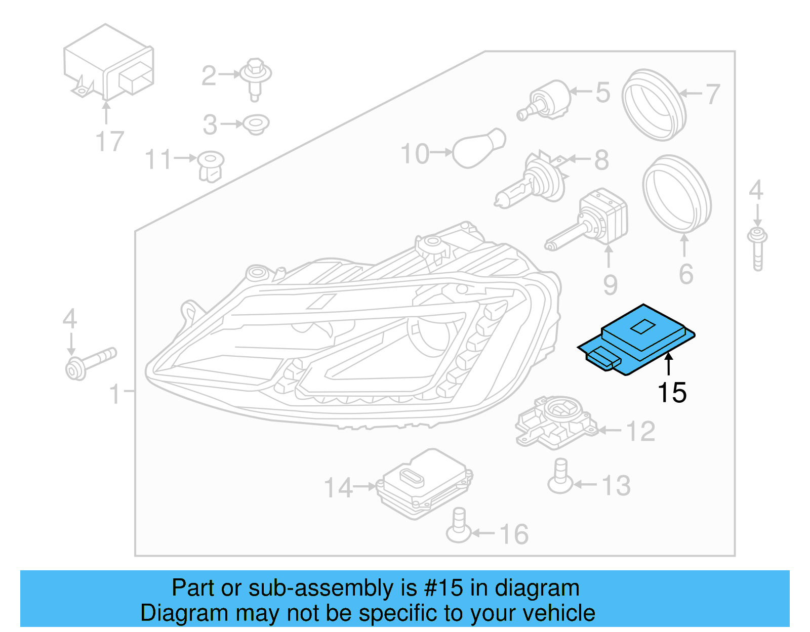 Power Regulator 4H0-907-472-F - View 9