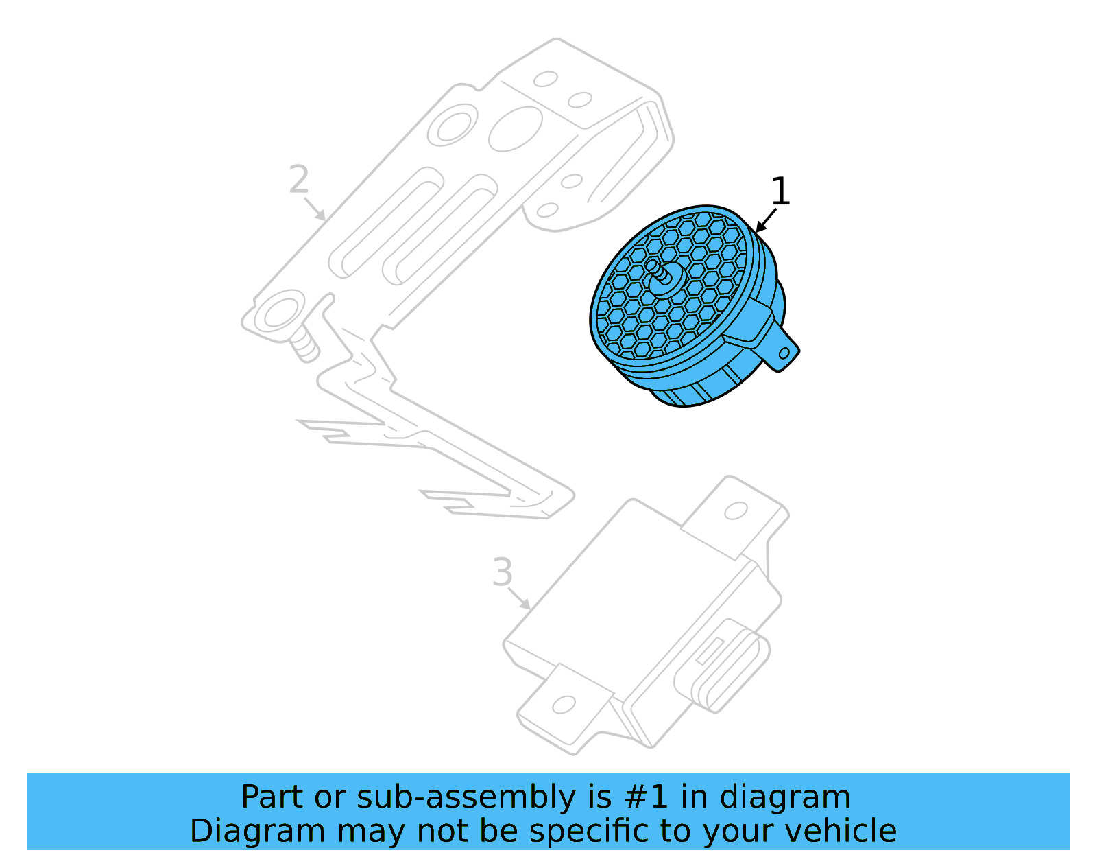 Actuator 4H0-907-601-E - View 2