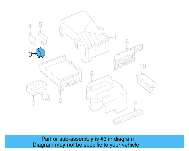 Relay 4H0-951-253 - View 126