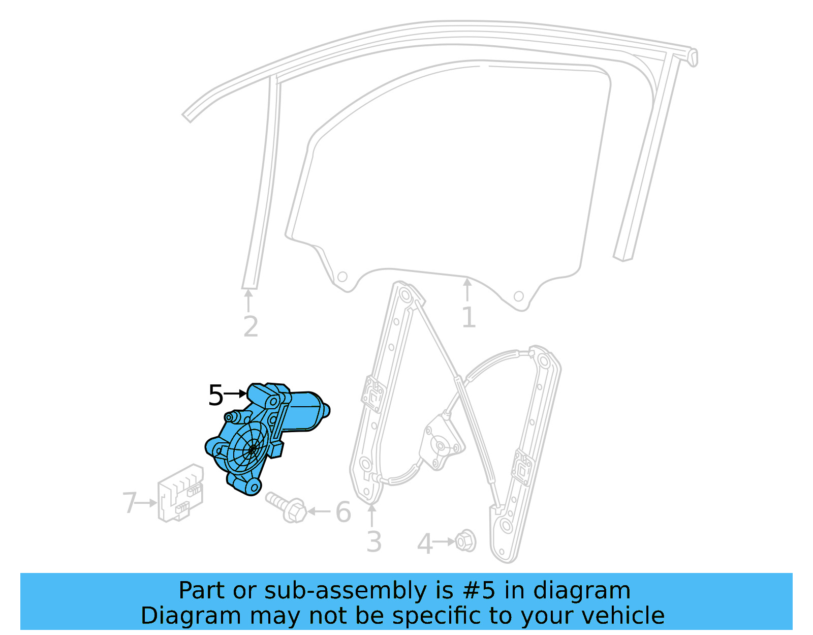 Window Motor 4K0-959-802 - View 12
