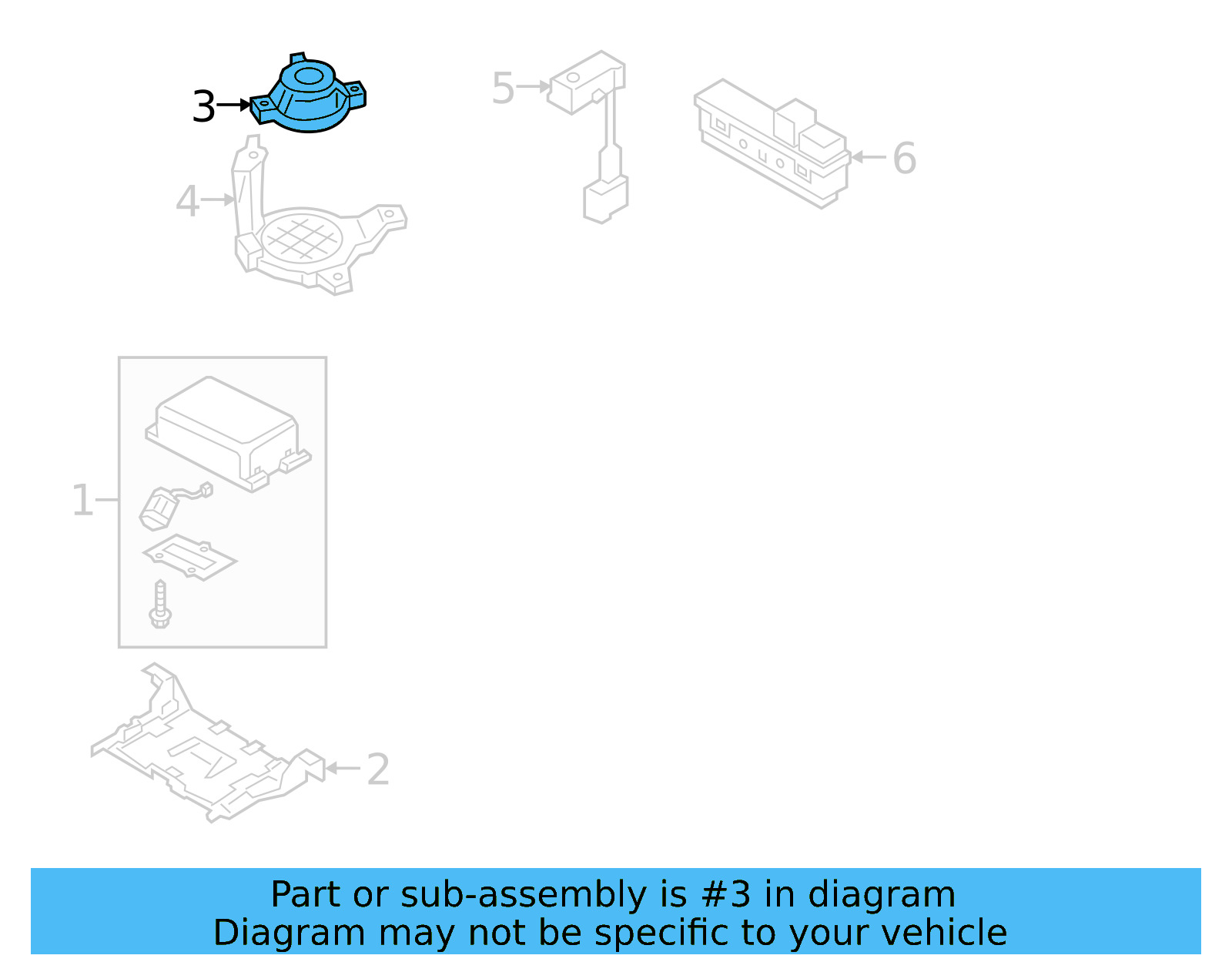 Speaker 4M0-035-454-C - View 5