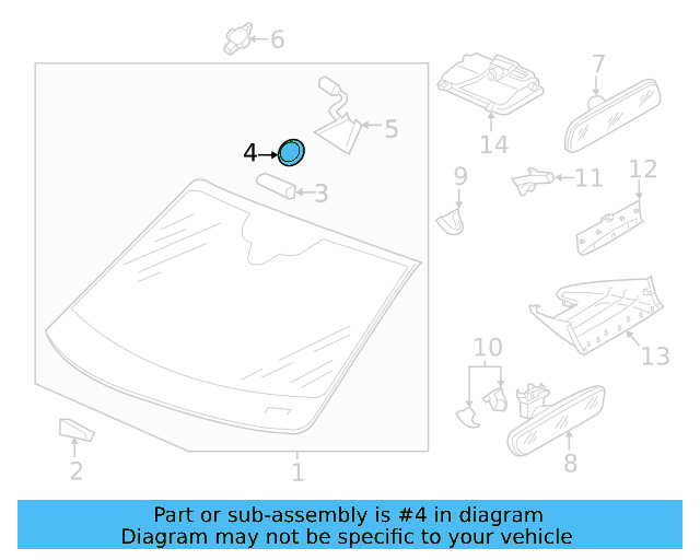 Mirror Support 6N0-845-543 - View 77