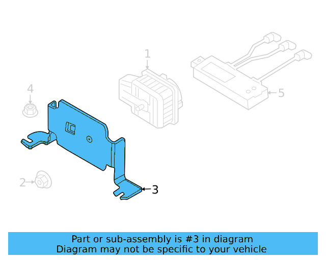 Mount Bracket 11A-951-227 - View 3