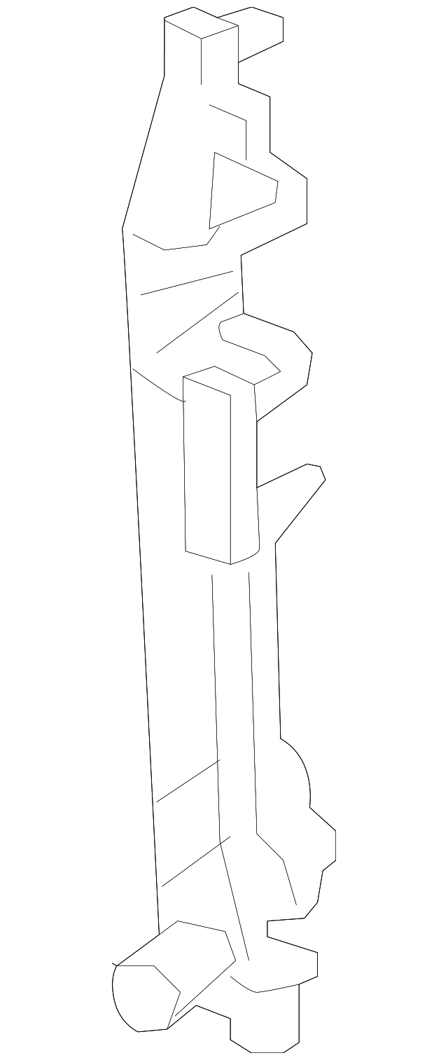 Radiator Lower Insulator 7B0-121-367-B - View 9