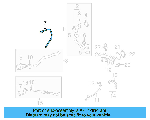 Connector Pipe 07K-121-065-N - View 64
