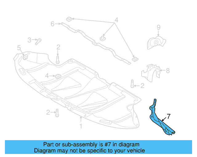 Side Spoiler 3B0-807-547 - View 10