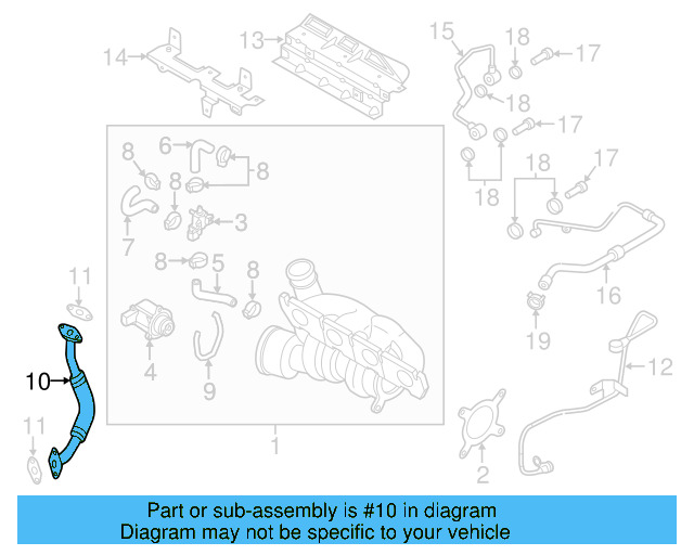 Oil Return Line 06H-145-735-G - View 51