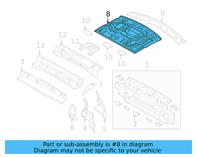 Package Tray 561-813-514-C - View 8