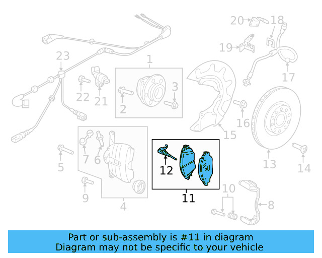 Brake Lining 5Q0-698-151-M - View 23